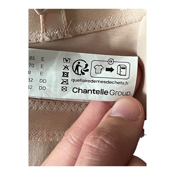 Chantelle C13F50 Norah Comfort Strapless Convertible bra 32DD 32E - Picture 8 of 9